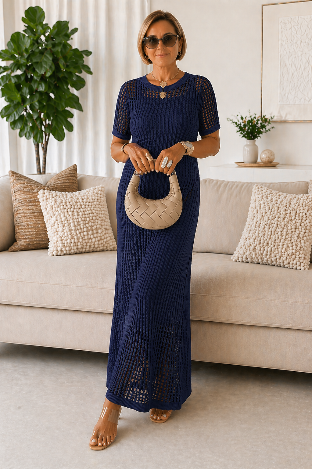 SCARLETT | CUT-OUT MAXI DRESS
