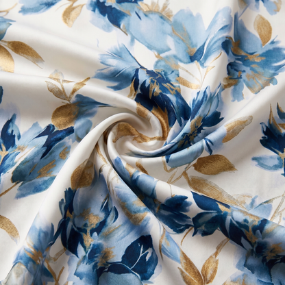 Loretta | Floral Midi Wrap Dress