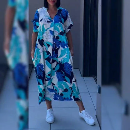 THERESA | ELEGANT PRINTED DRESS